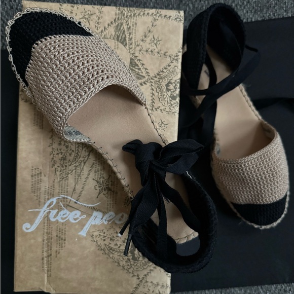 [NWT] Free People FP Collection - Island Time Wrap Espadrilles N - Picture 11 of 12